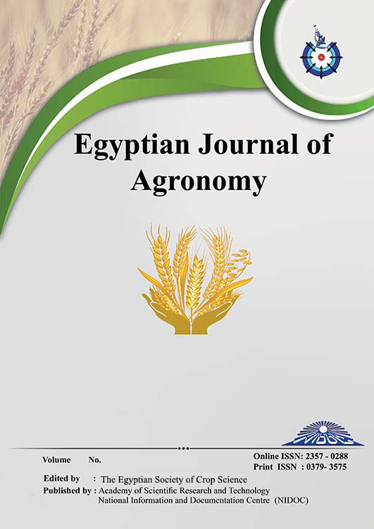 Egyptian Journal of Agronomy